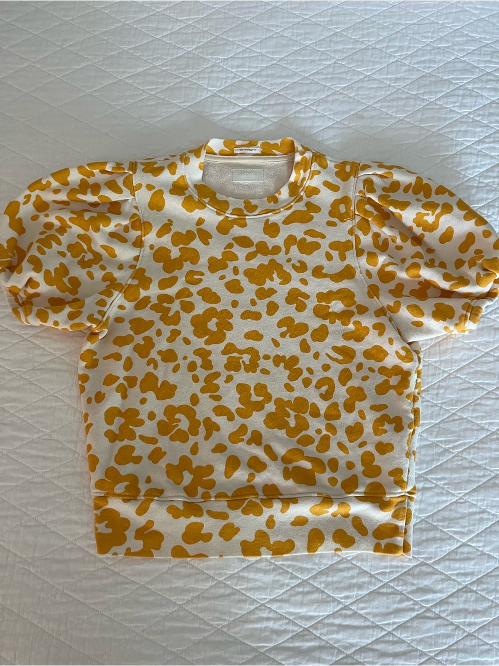 MOTHER Short Sleeved Sweatshirt